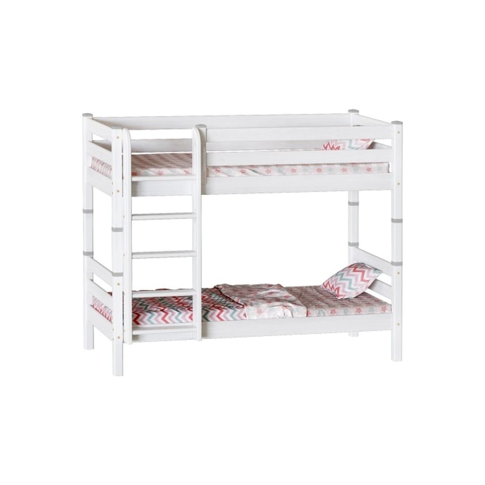 Изображение товара Детская кровать Софи-2 Мебельград две спалки стиль Современный белая