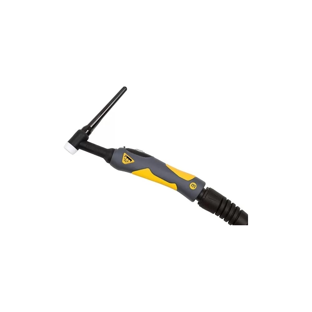 Изображение товара Горелка аргоновая TIG-18 PRO MultiTIG универсальная, 12 pin, вст. 35-50, 1 кнопка Кедр 8011494-002 Изображение товара Горелка аргоновая TIG-18 PRO MultiTIG универсальная, 12 pin, вст. 35-50, 1 кнопка Кедр 8011494-002