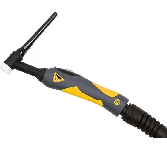 Изображение товара Горелка аргоновая TIG-18 PRO MultiTIG универсальная, 12 pin, вст. 35-50, 1 кнопка Кедр 8011494-002