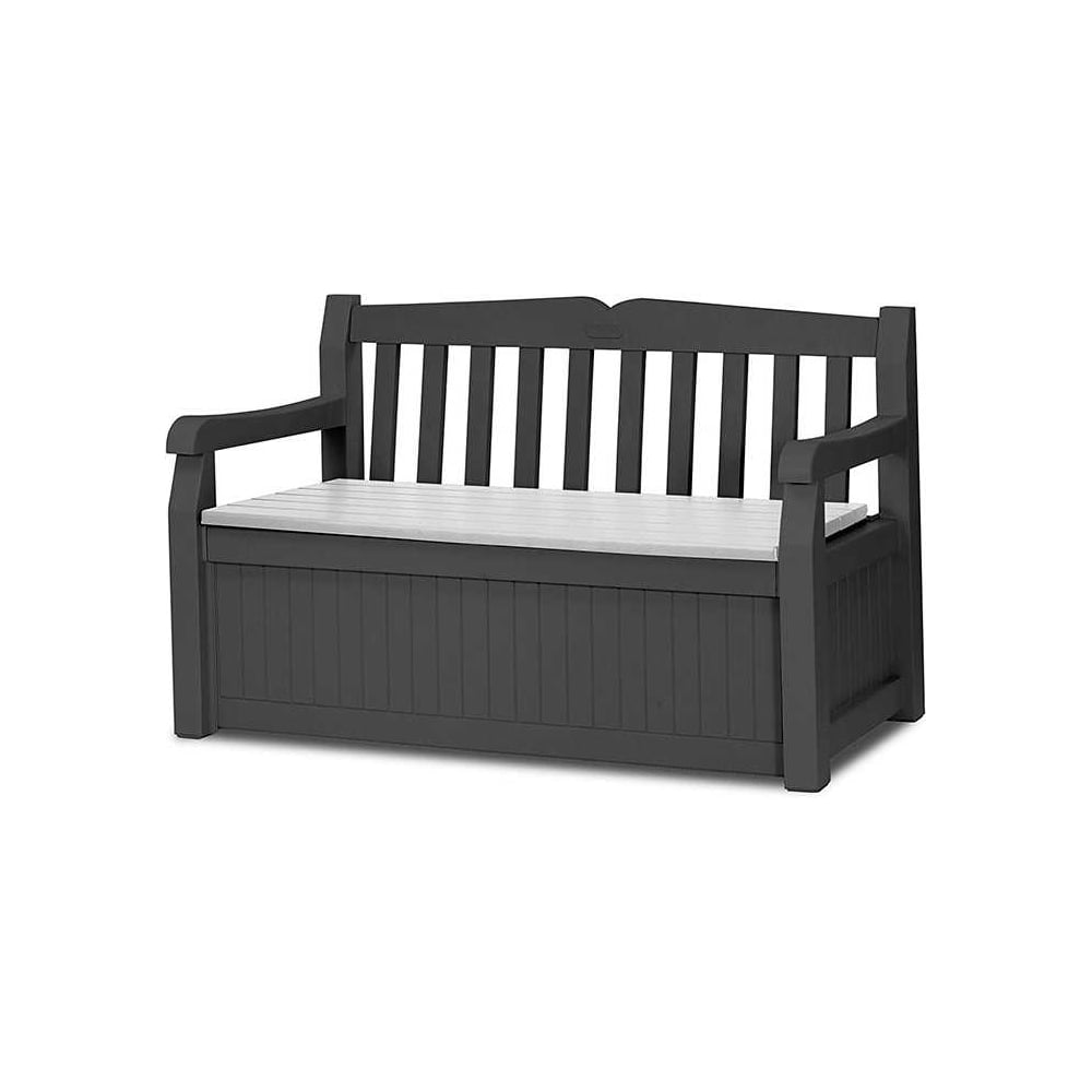 Изображение товара Скамейка для сада KETER EDEN GARDEN BENCH 265 л, графит 250076