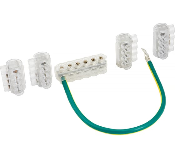 Изображение товара Комплект клеммников EKF SV15 3x KE10.1 1x KE10.3 Al 10-35 / Cu 1.5-25 PROxima SQsv-15 sv-15