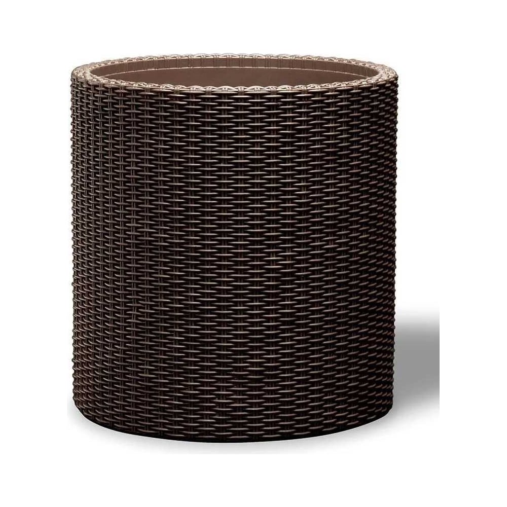 Кашпо Keter Cylinder Planter S коричневый 223940