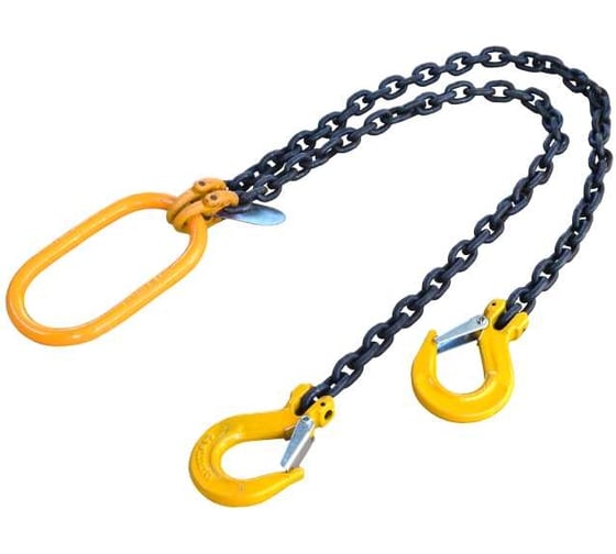 Изображение товара Цепной двухветвевой строп САМСОН 2СЦ 1.6 т, 1 м, 8кл 010200039813