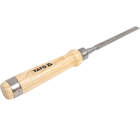 Изображение товара Стамеска (8 мм, деревянная ручка) YATO YT-6241