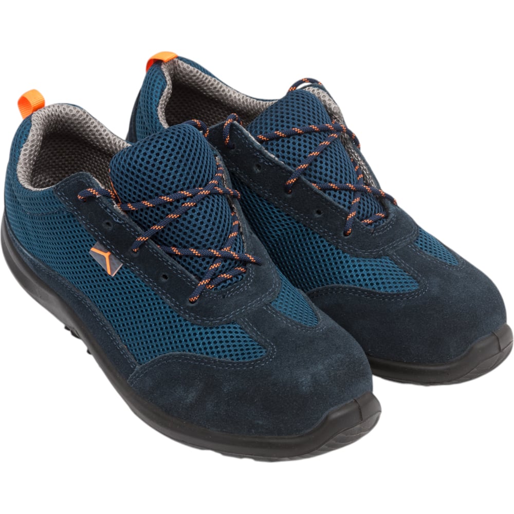 Изображение товара Полуботинки комбинированные из замши и полиэстера Delta Plus COMO S1P SRC, р 44, синий