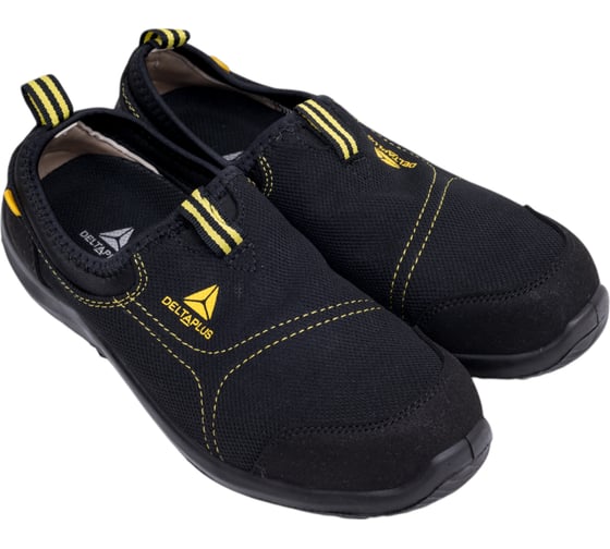 Изображение товара Полуботинки комбинированные антистатические из поликоттона Delta Plus MIAMI S1P SRS ESD, черный, р.39 MIAMIEPNO39