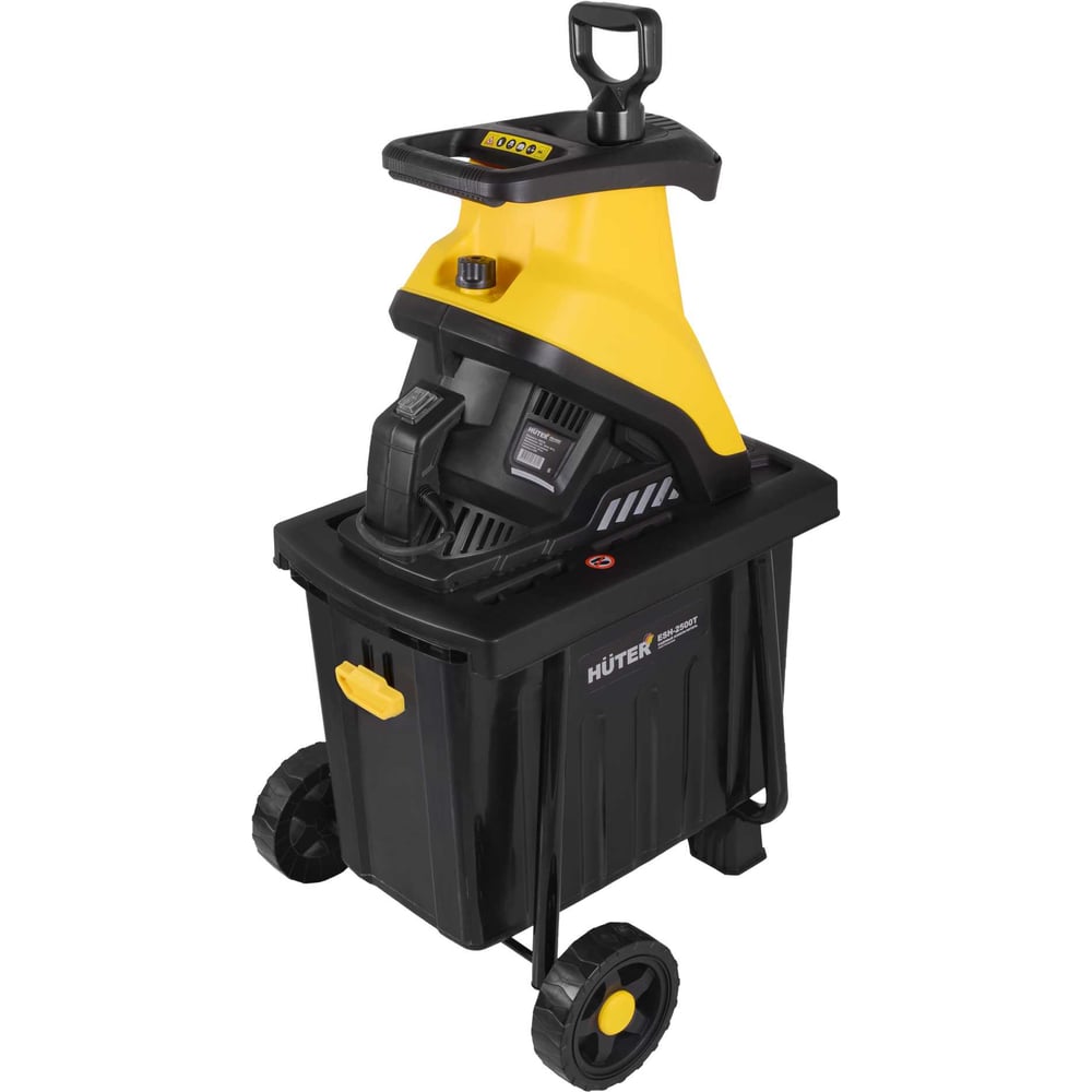 Изображение товара Садовый электрический измельчитель Huter ESH-2500T 70/13/16 мощностью 2.5 кВт
