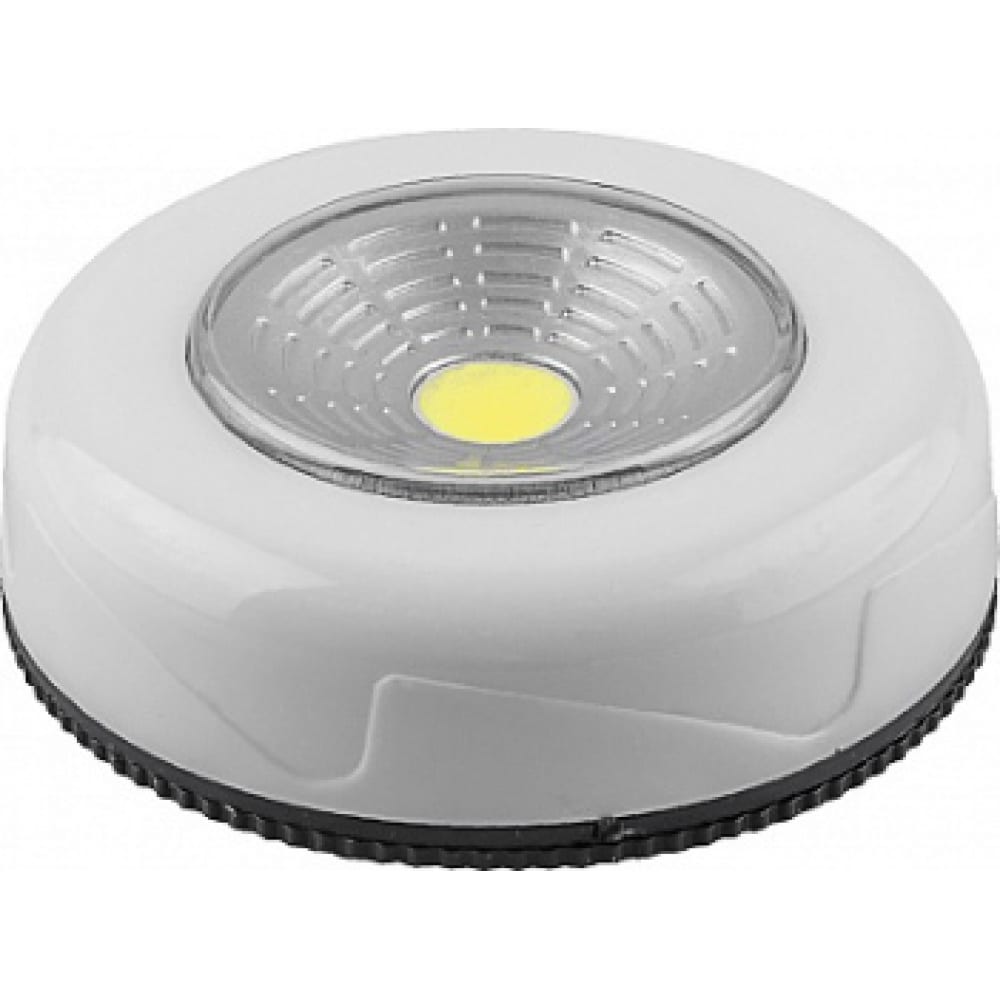фото Светодиодный светильник-кнопка feron 3шт, в блистере, белый, fn1205 23375