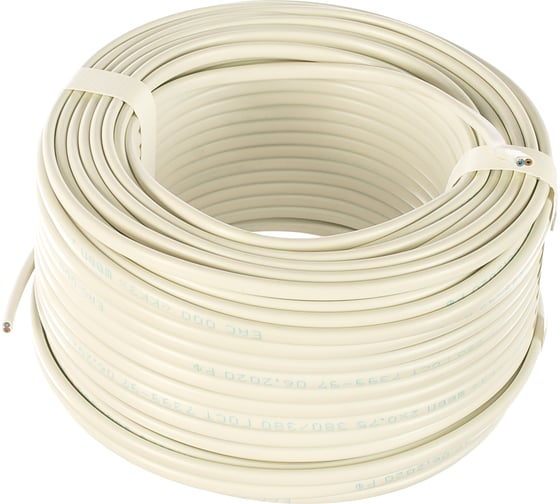 Изображение товара Провод REXANT ШВВП 2х0,75 мм2, 50 м, ГОСТ 7399-97 01-8086-50