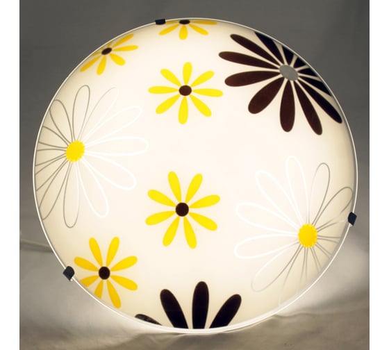 Изображение товара Светильник Элетех Колорика Арин 250 LED 18 M15 250x75 мм 18 Вт 6000К матовый бело-желто-коричневый металлик 1030450400