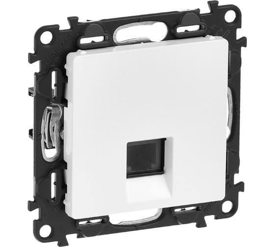 Изображение товара Телефонная розетка Legrand Valena LIFE  RJ11 одиночная.С лицевой панелью.Белая 753438