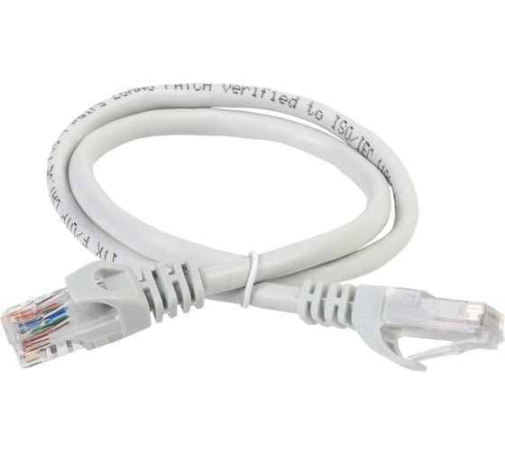 Изображение товара Патч-корд ITK категории 5е UTP LSZH 10 м серый PC01-C5EUL-10M