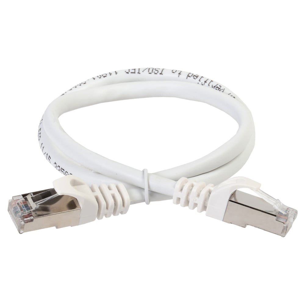 Патч-корд ITK категории 5е FTP 5 м белый PC08-C5EF-5M