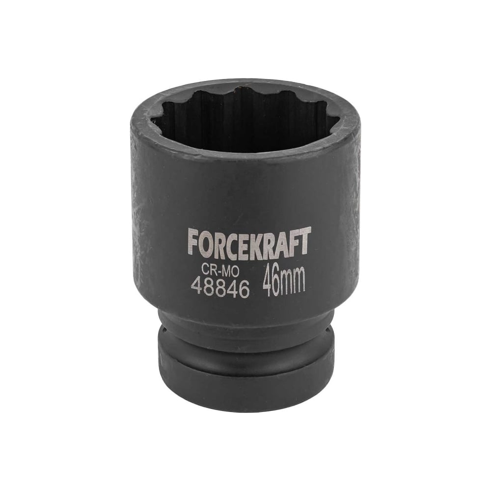 Изображение товара Головка ударная Forcekraft 1 46мм FK-48846 - надежный инструмент для торцевых крепежей