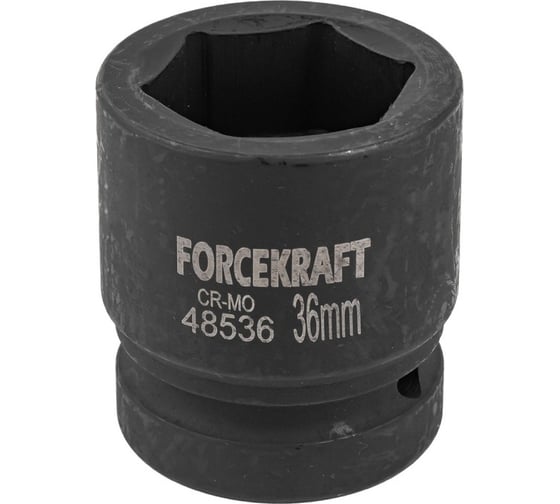 Изображение товара Головка ударная 1", 36мм, 6гр. Forcekraft  FK-48536(57450)