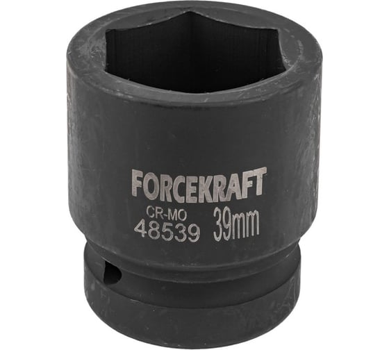 Изображение товара Головка ударная 1", 39мм, 6гр. Forcekraft FK-48539(57453)