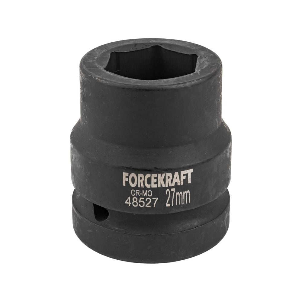 Изображение товара Головка ударная 1 дюйм 27 мм Forcekraft FK-48527 для профессиональных работ