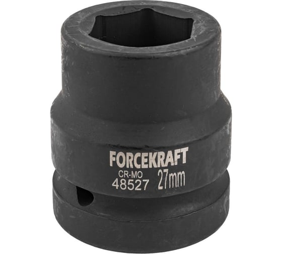 Изображение товара Головка ударная 1", 27мм, 6гр. Forcekraft  FK-48527(57441)