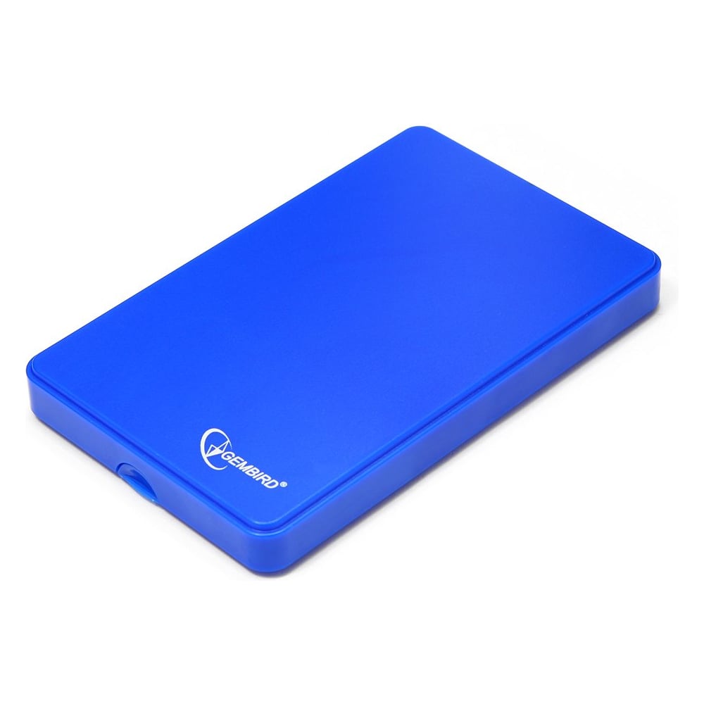 Изображение товара Внешний корпус Gembird USB 2.0 для 2.5 HDD SSD синий EE2-U2S-40P-B