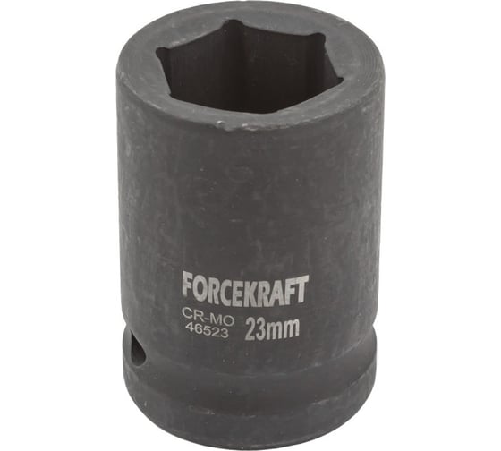 Изображение товара Головка ударная 6-гранная 23 мм, 3/4"DR Forcekraft FK-46523(16188)
