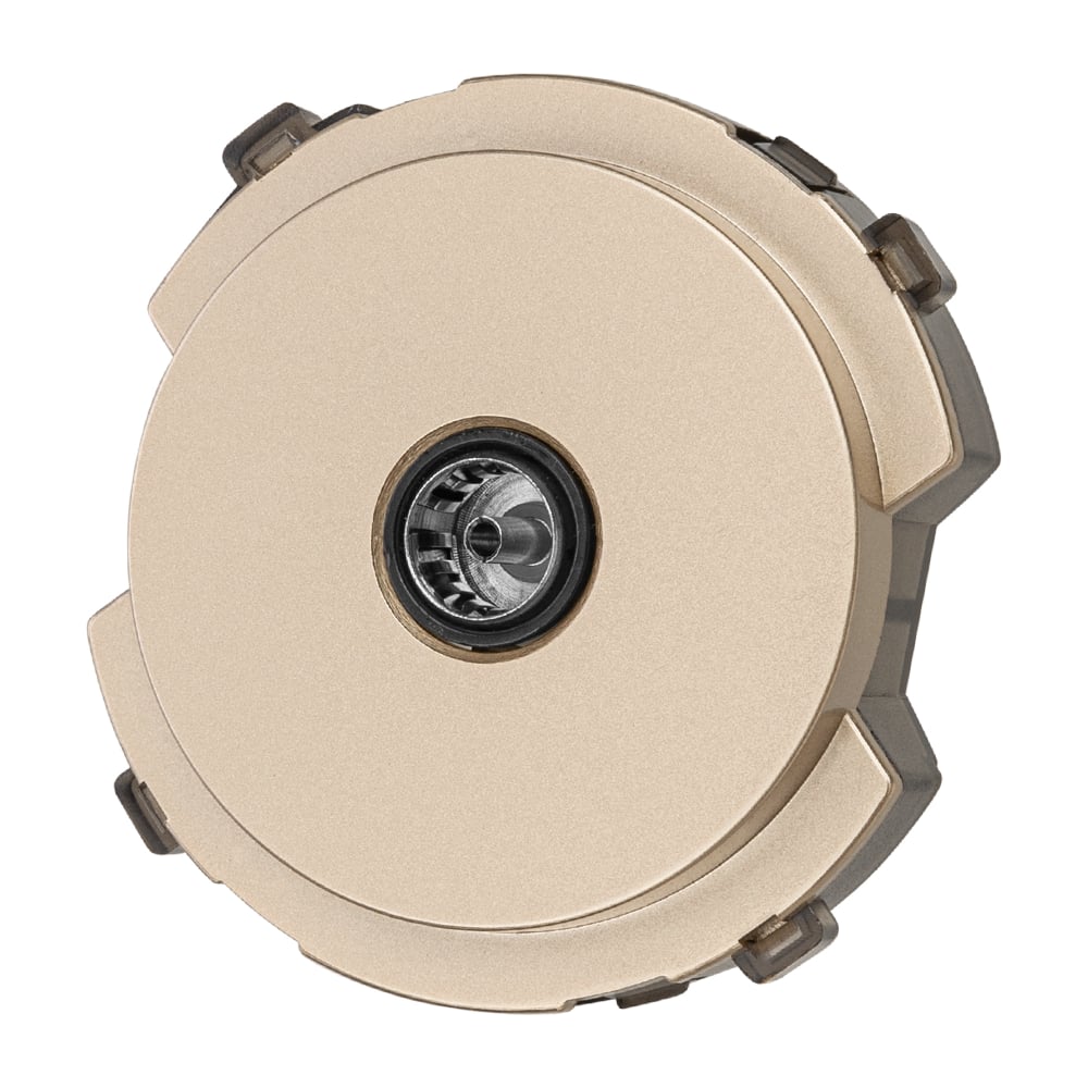 Изображение товара TV розетка проходная TDM ELECTRIC шампань, "байкал" SQ1819-0510