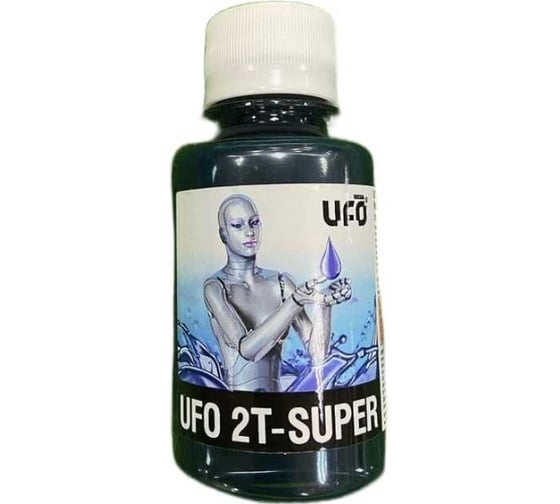 Изображение товара Масло моторное 2T-SUPER 0.1 л, синее UFO 35121