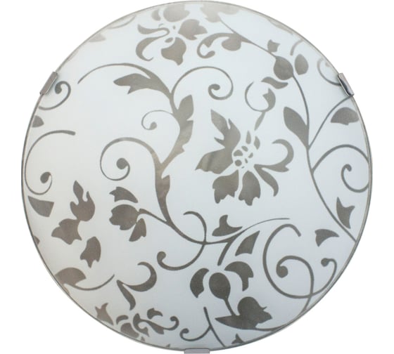 Изображение товара Светильник Элетех Эрика 250 НПБ 01-60-130 М15 ИУ матовый белый/клипсы штамп металлик 1005205621