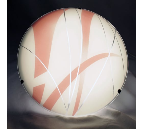 Изображение товара Светильник Элетех Колорика Виолет 275 LED 24 M05 275x70 мм 24 Вт 6000К матовый бело-розовый металлик 1030450408