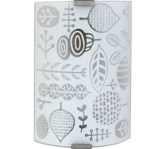 Изображение товара Светильник Элетех Лужок НББ 21-60 М2 150х220 мм матовый белый/клипсы штамп металлик ИУ 1005209259