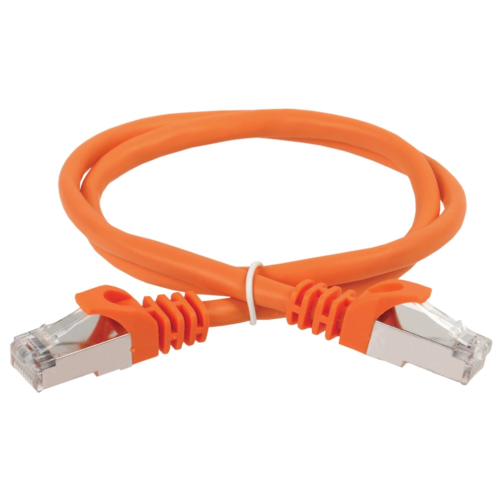 Патч-корд ITK категории 5е FTP 1.5 м оранжевый PC07-C5EF-1M5