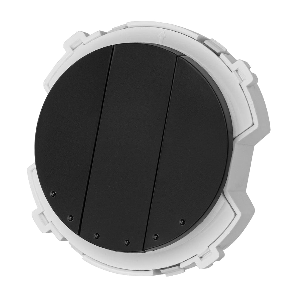 Изображение товара Выключатель 3-клавишный TDM ELECTRIC проходной агат 16А 250В