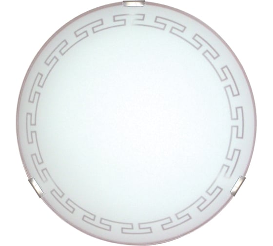 Изображение товара Светильник Элетех Этруска 300 НПБ 01-2х60-139 М16 ИУ матовый белый/клипсы штамп металлик 1005205655