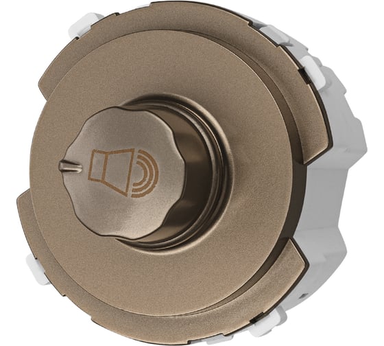 Изображение товара Регулятор громкости TDM ELECTRIC бронза, "байкал" SQ1819-0443