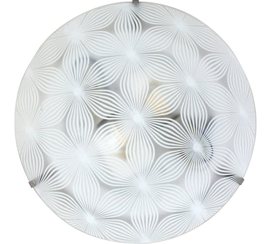 Изображение товара Светильник Элетех Васильки 300 НПБ 01-2х60-139 М16 ИУ матовый белый/клипсы штамп металлик 1005209266