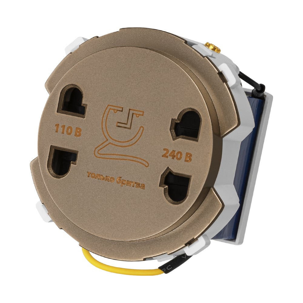 Изображение товара Розетка для бритвы TDM ELECTRIC бронза серия Байкал SQ1819-0449