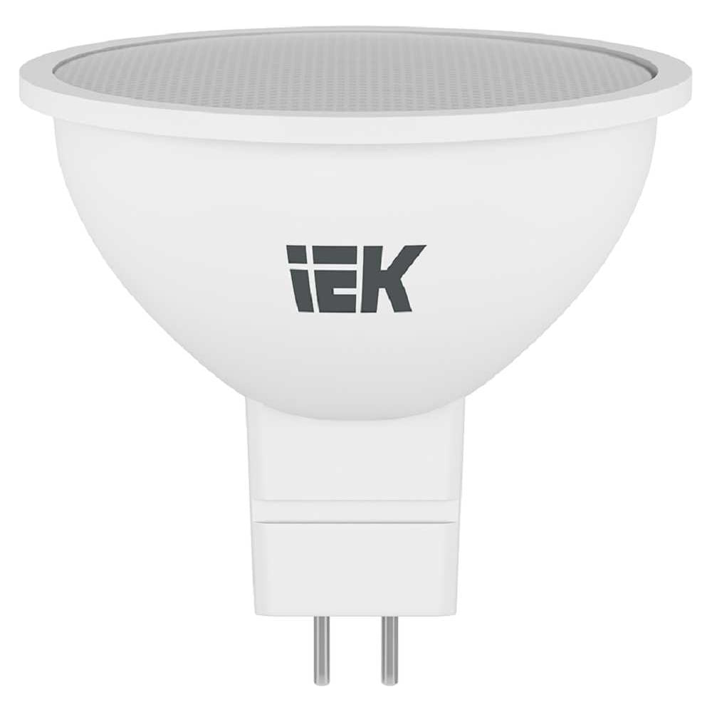 Лампа IEK LED MR16 софит 7 Вт 230 В 3000К GU5.3 LLE-MR16-7-230-30-GU5