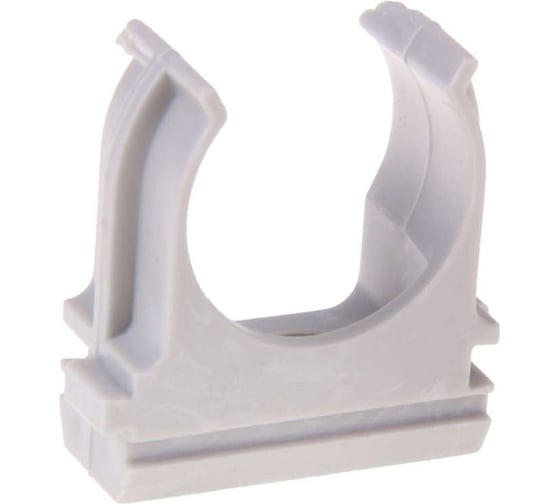 Изображение товара Клипса для труб Росдюбель МФ для монтажного пистолета, 16 мм, 100 шт., серая 17-1130