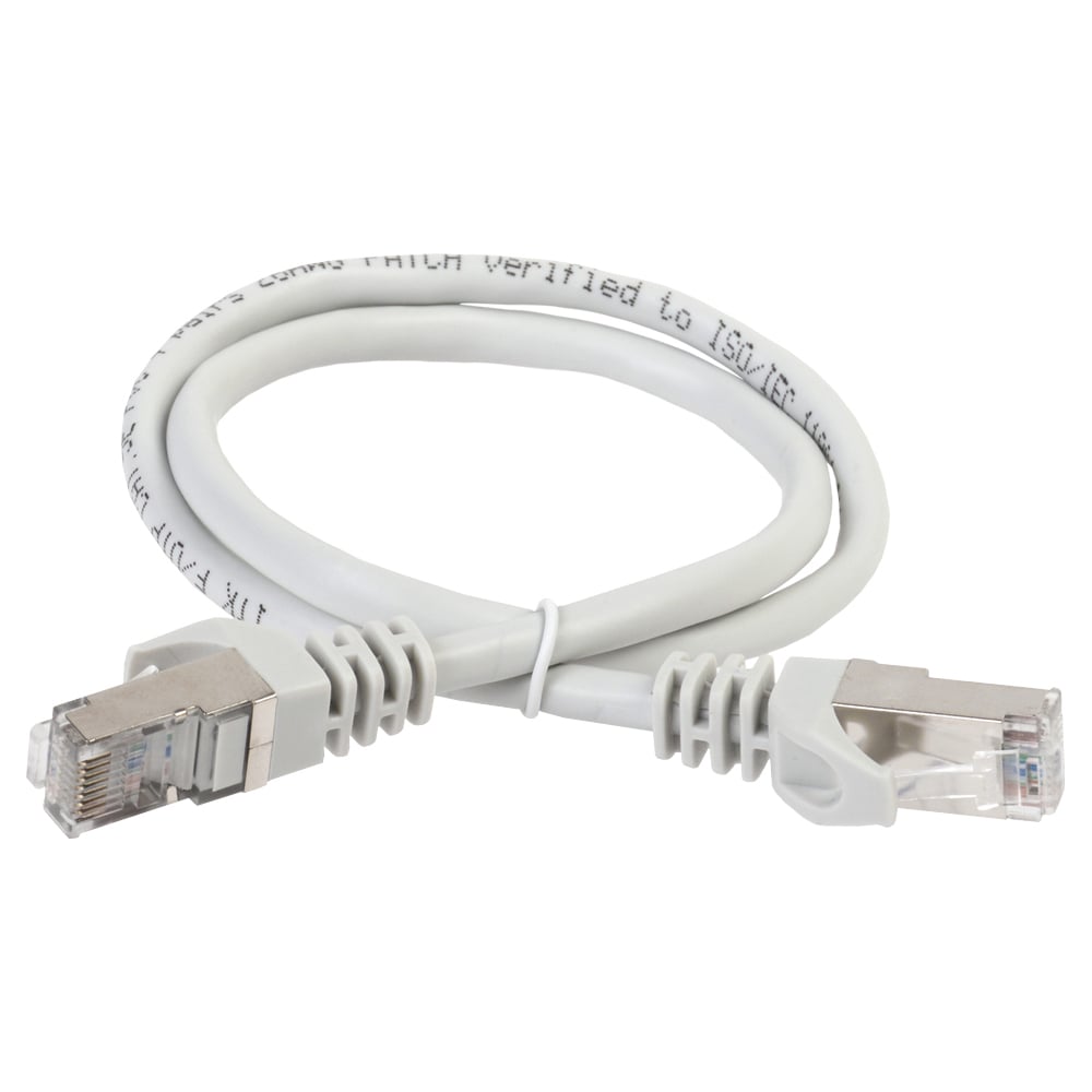 Патч-корд ITK категории 6 FTP LSZH 0.5 м серый PC01-C6FL-05M