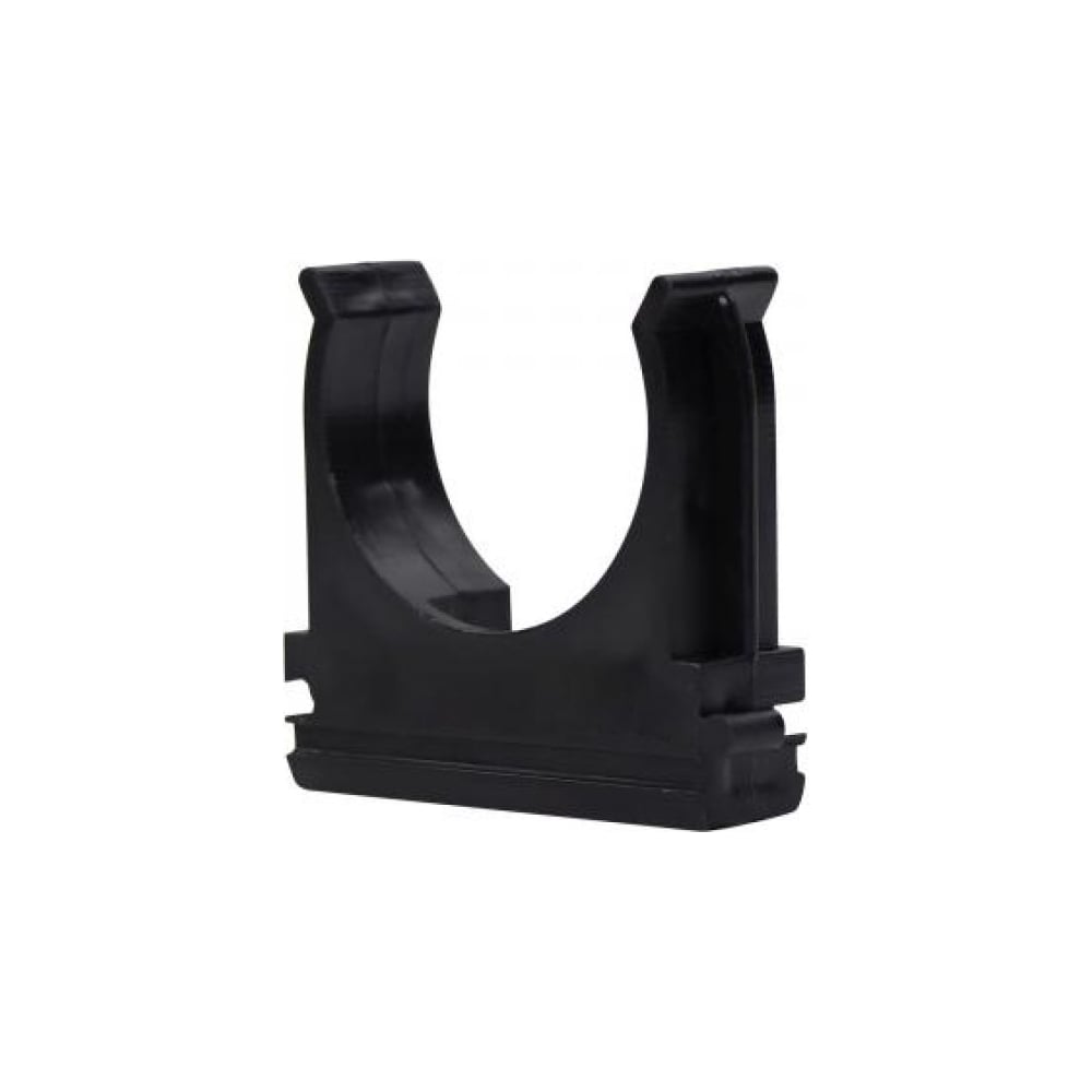 Изображение товара Клипса для труб Росдюбель 16 мм 100 шт черная монтажный крепеж пластиковый