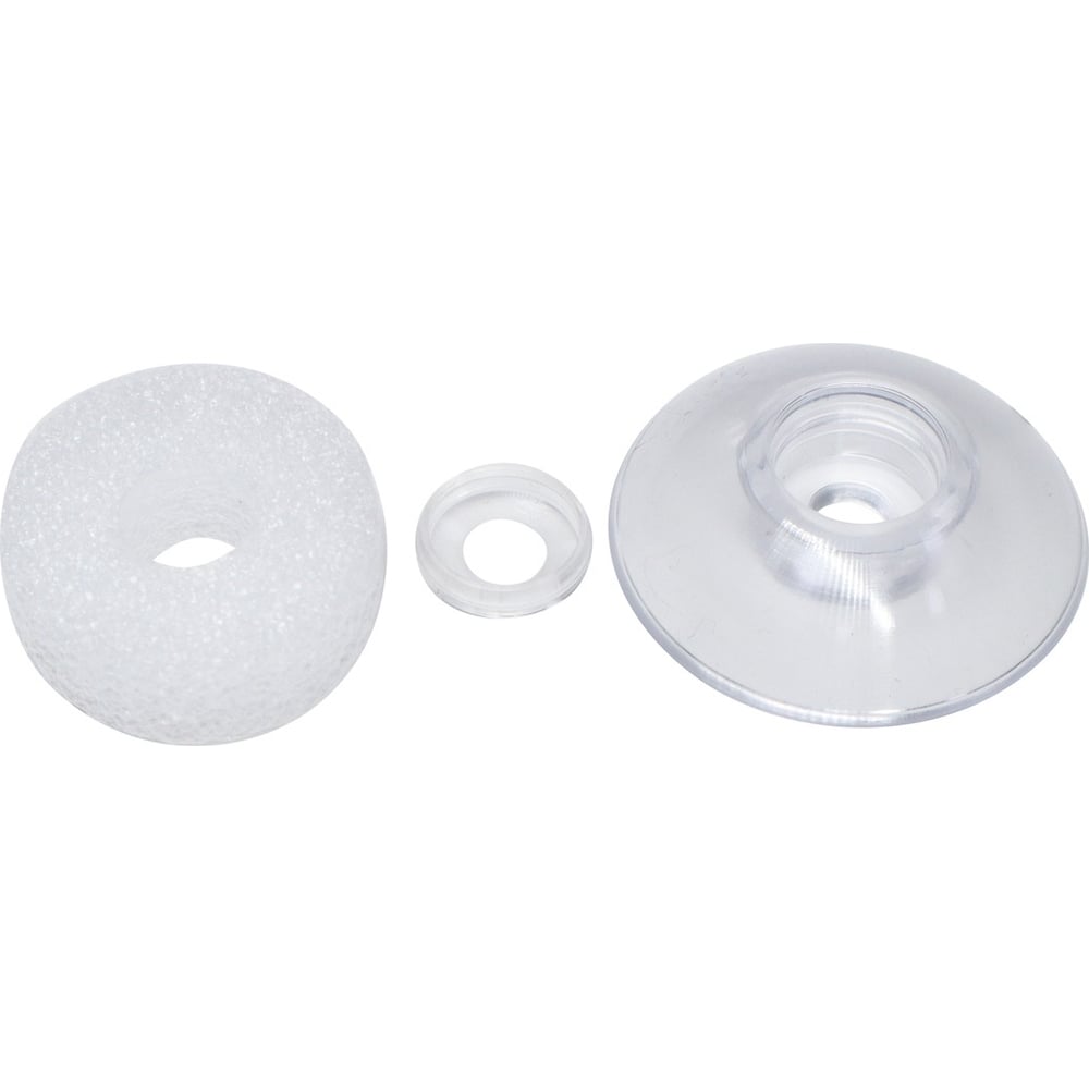 Изображение товара Термошайба Росдюбель D40 прозрачная с прокладкой фасовка 400 шт.