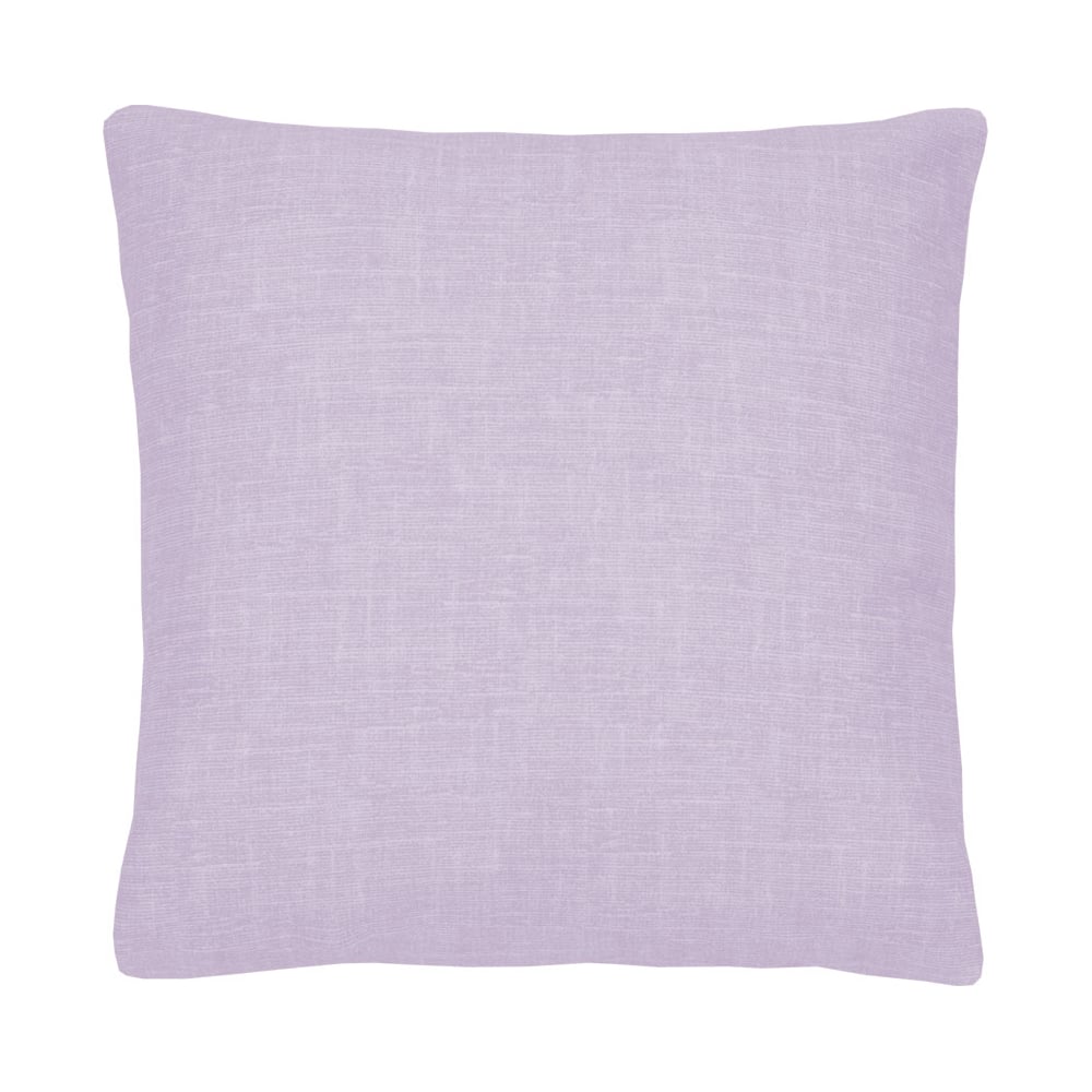 Изображение товара Декоративная подушка Guten Morgen 40x40 см фиолетовая с хлопковым чехлом