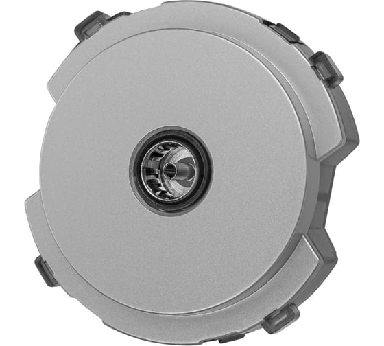 Изображение товара Розетка TDM ELECTRIC TV проходная платина, "байкал" SQ1819-0310