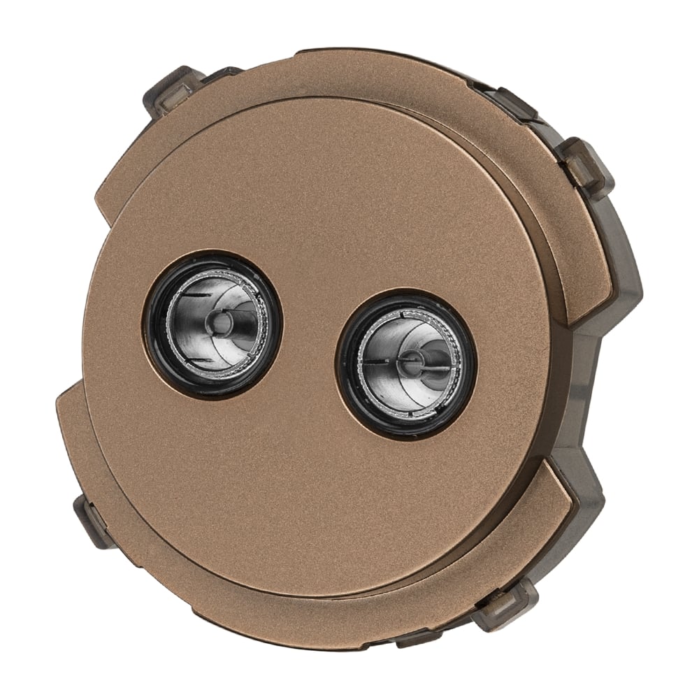 Изображение товара Двойная телевизионная розетка TDM ELECTRIC бронза серия Байкал SQ1819-0412