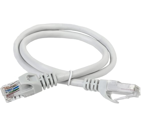 Изображение товара Патч-корд ITK категории 6А UTP LSZH 3 м серый PC01-C6AUL-3M