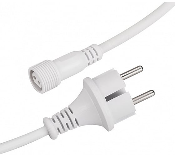 Изображение товара Шнур питания Ardecoled ARD-CLASSIC-ICEFALL-1.5M White 026106