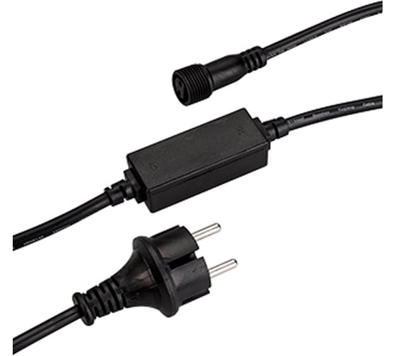 Изображение товара Шнур питания Ardecoled ARD-ICICLE-CLASSIC-1.5M Black 1шт 044774