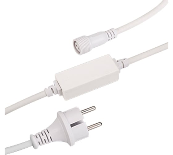 Изображение товара Шнур питания Ardecoled ARD-ICICLE-CLASSIC-1.5M White 1шт 042830