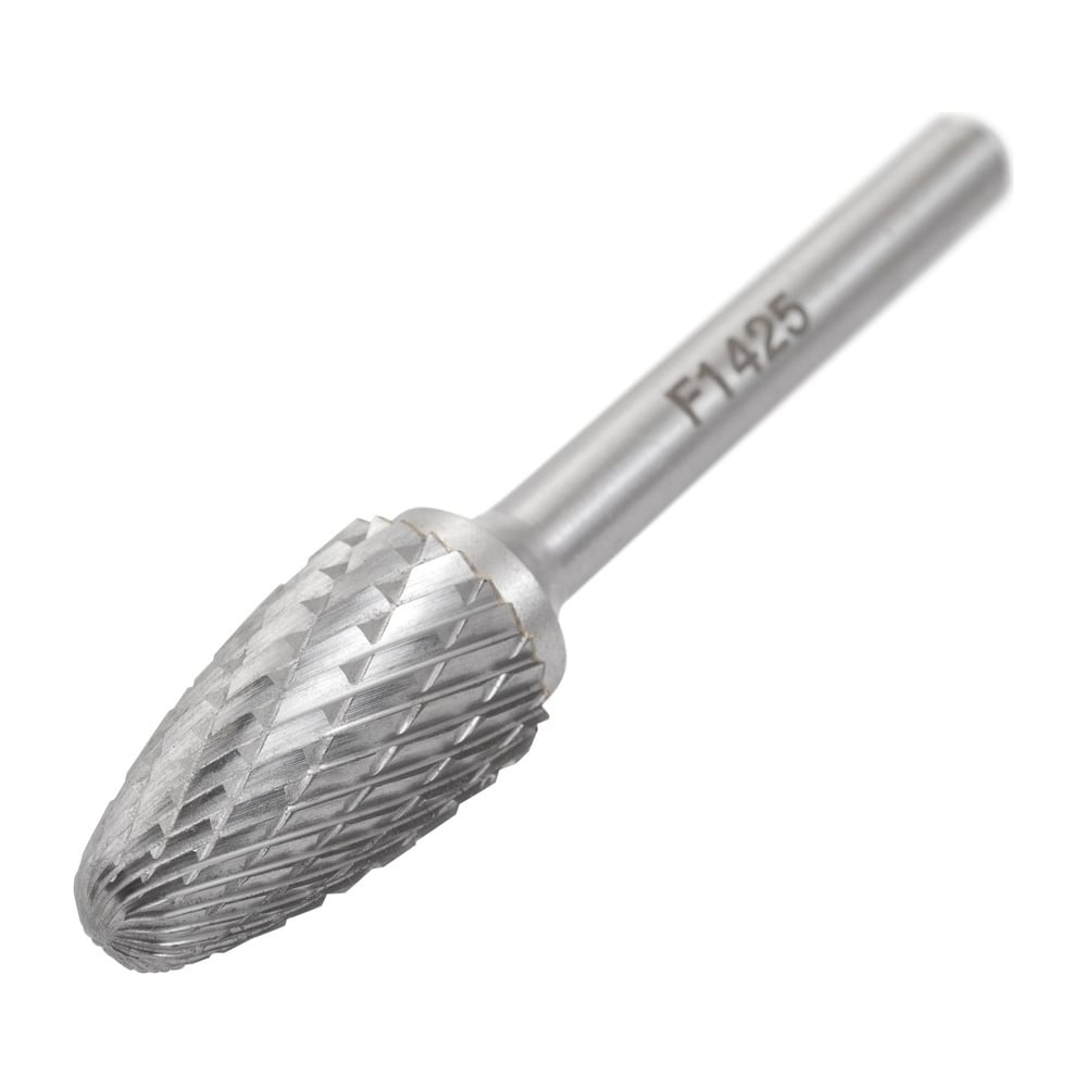 Изображение товара Бор-фреза F142506 двойная насечка 14 мм твердосплавная послерезьба гравировка