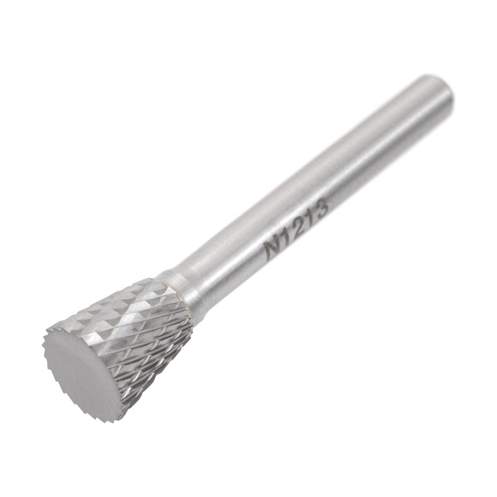 Изображение товара Бор-фреза N121306 двойная насечка для стали и нержавеющей с хвостовиком 6 мм