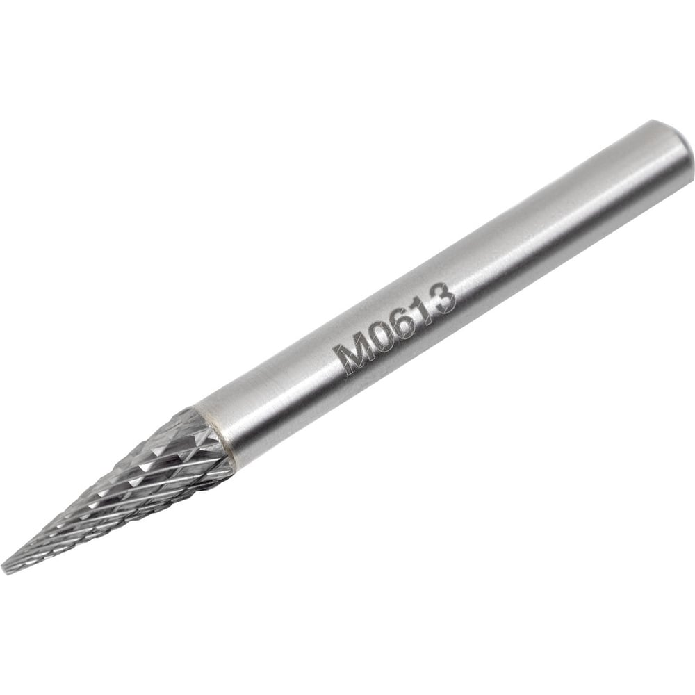 Изображение товара Бор-фреза M061306 двойная насечка 6 мм для металлов и чугуна